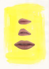 "shut up" von Ellinor Amini auf art24