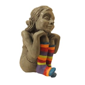 "Socken  I  Chaussettes" by Nicole Kretz Bellieres on art24