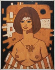 "Mädchen (Akt)" von Ivan (Ivo) Sedliský auf art24