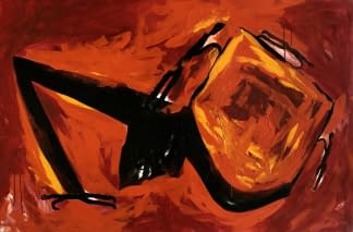 "Várakozók/Wartende" by Attila Orbán on art24