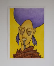 "Gesicht 1" by Paul Pablo Göttert on art24