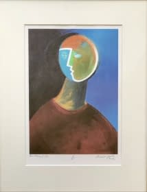 "Festőangyal 5/10 / Maler Engel" von János Aknay auf art24
