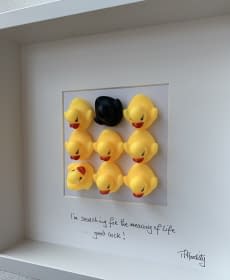 "I'm looking for the meaning of life …good luck !" by T P Hardisty on art24