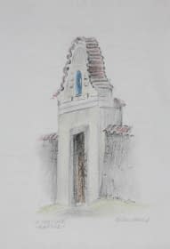 "Sv. Jan v Dubí Rapice (dt. St. Johannes in Dubi Rapice)" by František Sembdner on art24