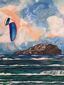 ""Wind und Wellen"" von Katarzyna Knap KNAP_ART auf art24