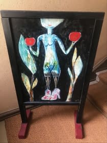 "Rote Schuhe 3" von Christa Baisch auf art24