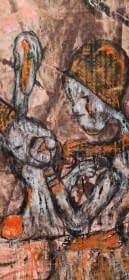 "Life is a Clown" by Jacqueline Berg on art24