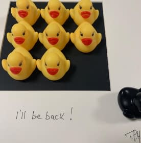 "I'll be back !" by T P Hardisty on art24