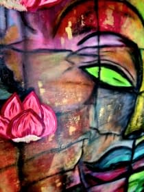 "Inspired Buddha" von Art by Tina N. auf art24