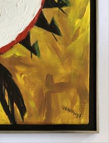 "Nagy fekvő maszk/ Große Liegende Maske" by Attila Orbán on art24