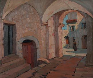 "La Turbie (Alpes Maritimes)" by Ch. A. Mangin on art24