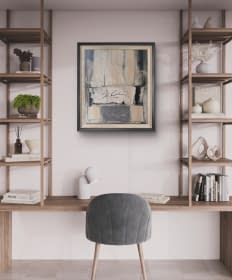 "Gips trifft Stoff" by Ursula Mettler on art24