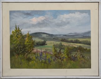 "Am Waldesrande bei Netvořice" by Jan Sklenar on art24