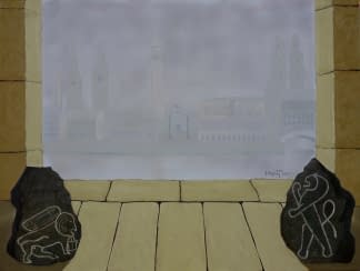 "Il due Leone – Zürich, Venedig, Zürich («Die beiden Löwen – Zürich, Venedig, Zürich»)" by Alberto de Pietri on art24