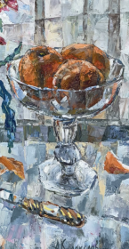 "Winter Still Life" by Anton Kolokolov on art24