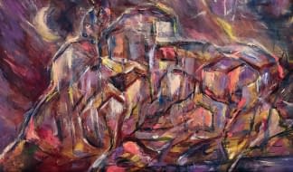 "Töreki Táj / Eine Landschaft in Törek" by Katalin Szabadi on art24
