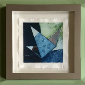 "Angyal (P) VI/X / Engel (P) VI/X" by János Aknay on art24