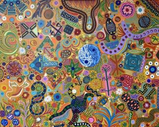 "Power of Symbols II" von PamKes auf art24