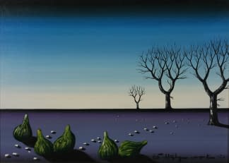 "Bäume und Feigen" by Maximilian Hilpert on art24