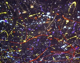 "Sternenwege 2" by Ebba Sakel on art24