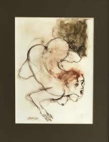 "Női akt  II. / Frauen Akt II." by Ruttkay Sándor on art24