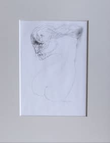 "Akt rajz VI/ Akt Zeichnung VI" by Ruttkay Sándor on art24