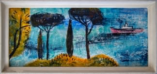 "nad mořem (dt. am Meer/ über dem Meeresspiegel)" by Dana Hlobilová on art24
