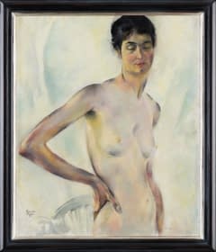 "Frauenakt" von Eduard Stiefel auf art24