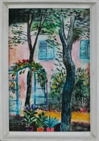 "Zahrada u Luxorn (dt. Garten in Luxor)" von Dana Hlobilová auf art24