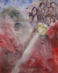 "Mohyla děti Israele (dt. Gräber der Kinder Israels)" von Kamila Sára Hájková auf art24