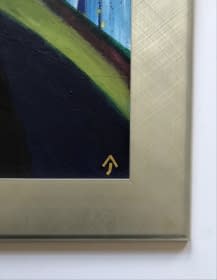 "Festőangyal/Maler Engel" von János Aknay auf art24