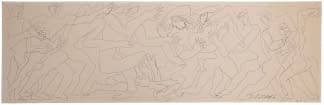"Frise Humaine (175/ 250)" by Ossip Zadkine on art24