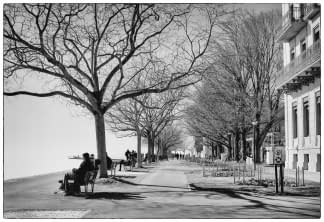"Vue du lieu de promenade , Neuchatel" von Sylvain Blanchoud auf art24