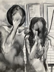 "hide and seek" von Leah Sophie auf art24