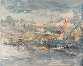 "Stiched by Sunshine" von FKT ART Katalin Fincza auf art24