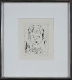 "Knabenportrait (30/60)" de Alfred Fuchs sur art24