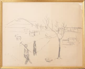 "Bauern mit Blick auf Rigi" by Pöldi on art24