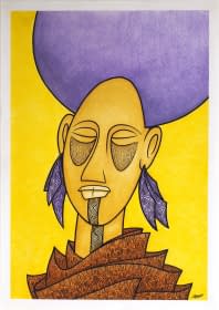 "Gesicht 1" by Paul Pablo Göttert on art24