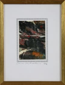 "Aus dem Zyklus "Farbakkorde" (iz ciklusa "Akordi u boji"" by Janko Mihailovic on art24