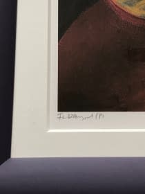 "Festőangyal 10/10 / Maler Engel" von János Aknay auf art24