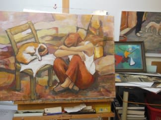 "Pause" by Hans on art24