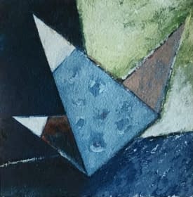 "Angyal (P) VI/X / Engel (P) VI/X" von János Aknay auf art24
