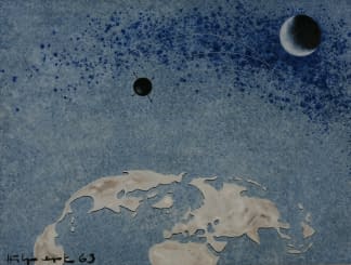 "Weltall" by Maximilian Hilpert on art24