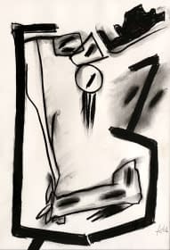 "Rajz II./Zeichnung II." de László feLugossy sur art24