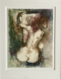 "Tükörbe néző/ In den Spiegel schauend" by Ruttkay Sándor on art24