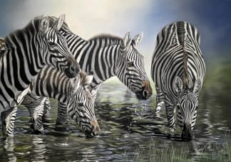 "Savannenmelodie" by MW Tierportraits on art24