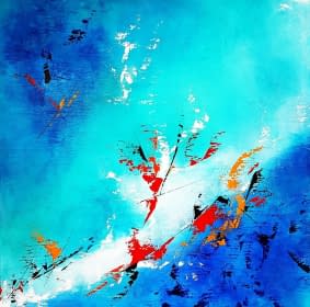 "Azur" by Adelia Clavien on art24