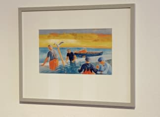 "Fischer in Ferragudo" by Marcus Nordmann on art24
