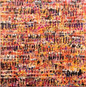 "crowd" von Eugen Meier Mathévie auf art24