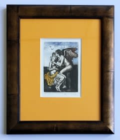 ""Ámor és Psyche" XI/XV EA" by Zoltán Vén on art24
